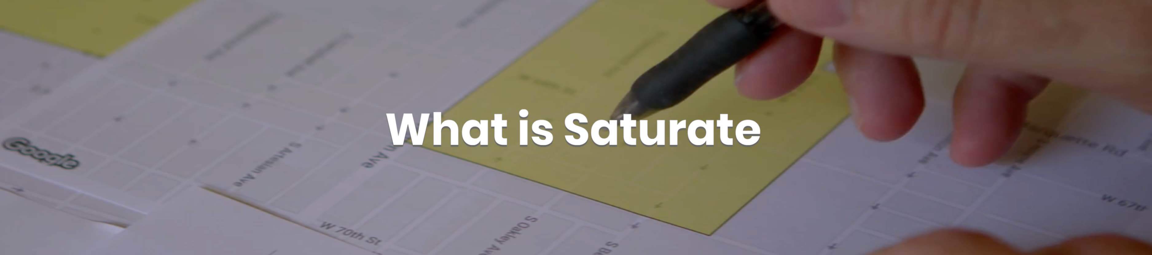 What Is Saturate USA